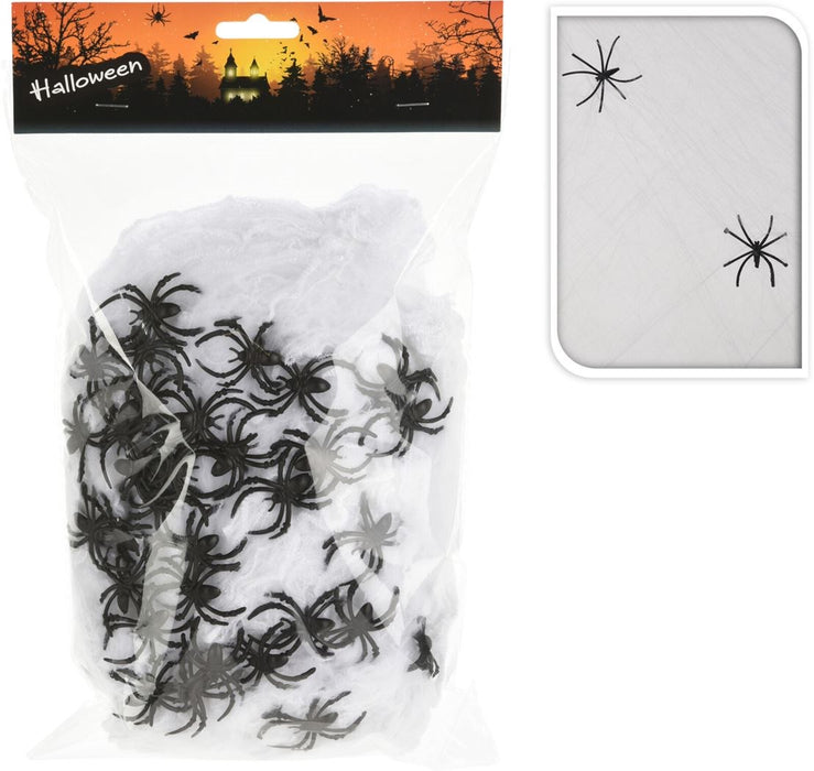 SPINNENWEB WIT REKBAAR