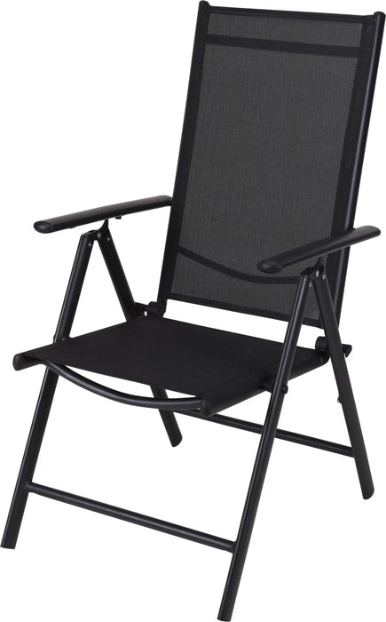 CHAISE PLIANTE STRUCTURE NOIRE