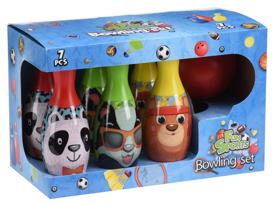 SET DE BOWLING 7PCS AVEC IMPRIMÉ