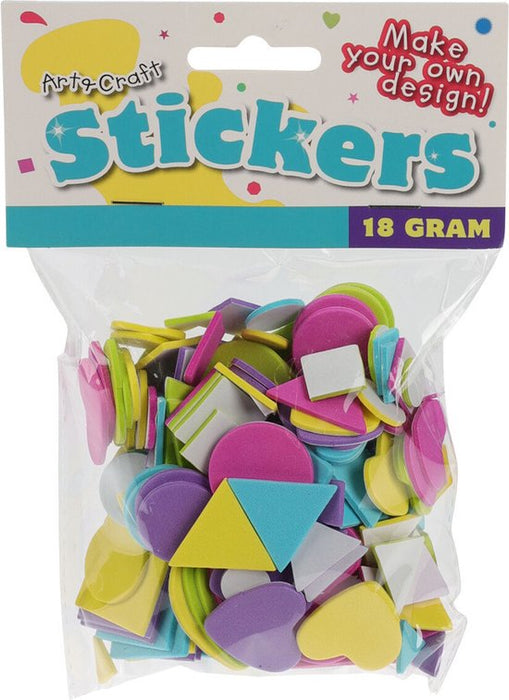 STICKERS EVA SHAPE, 18GRAM