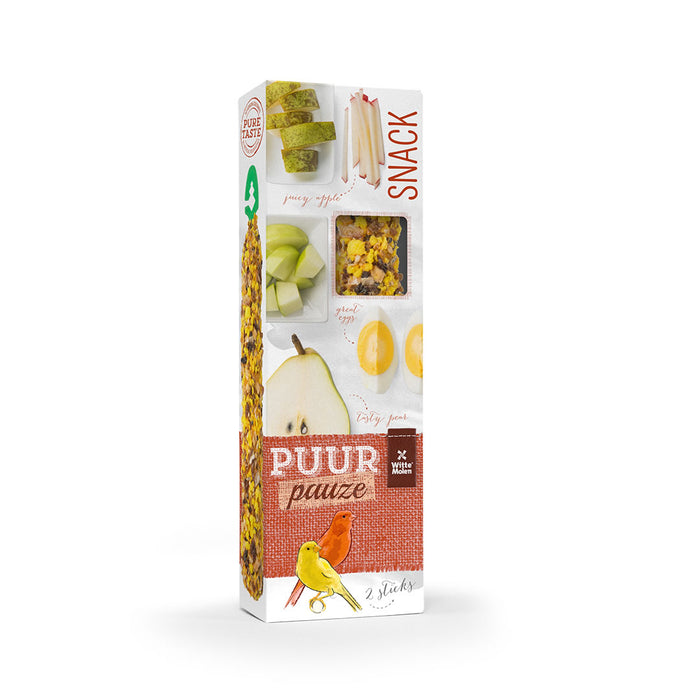 PURE BREAK STICKS POMME &amp; POIRE CANARIES 60GR