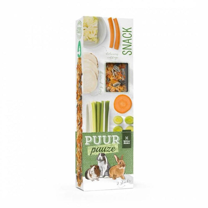 PUUR PAUZE STICKS AMANDEL &#38; PINDA 110GR