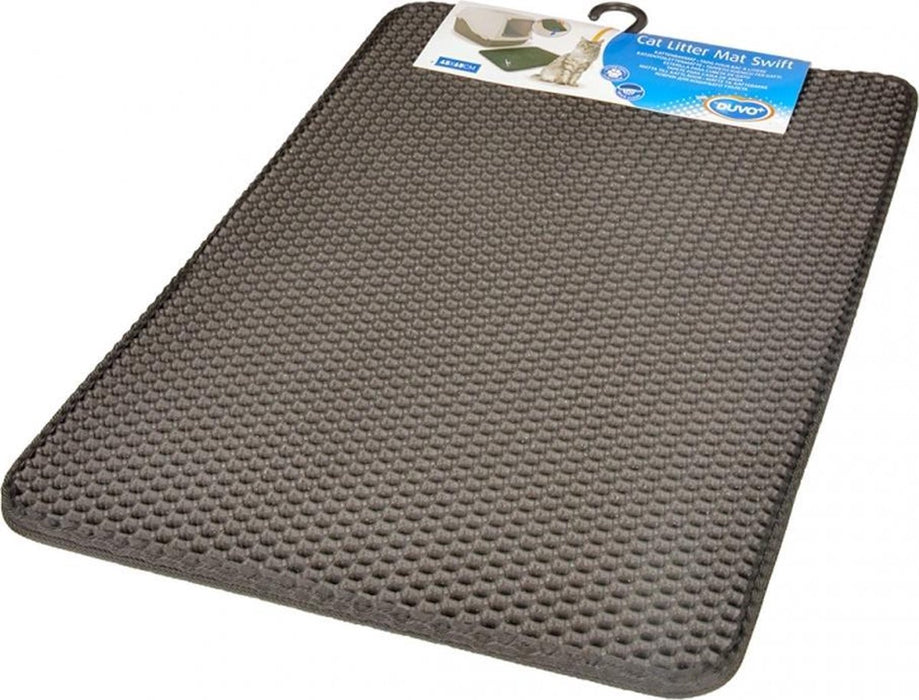 TAPIS DE BOÎTE À BOVIN SWIFT 45X65CM NOIR