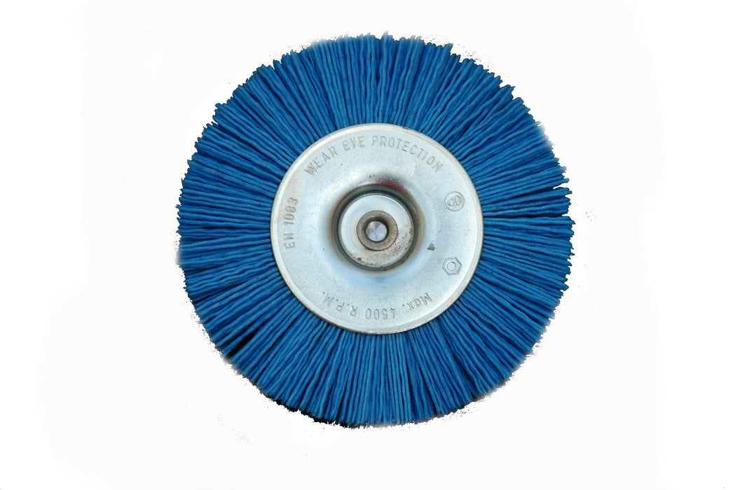 GRITTYFLEX-ROND 100MM BLAUW