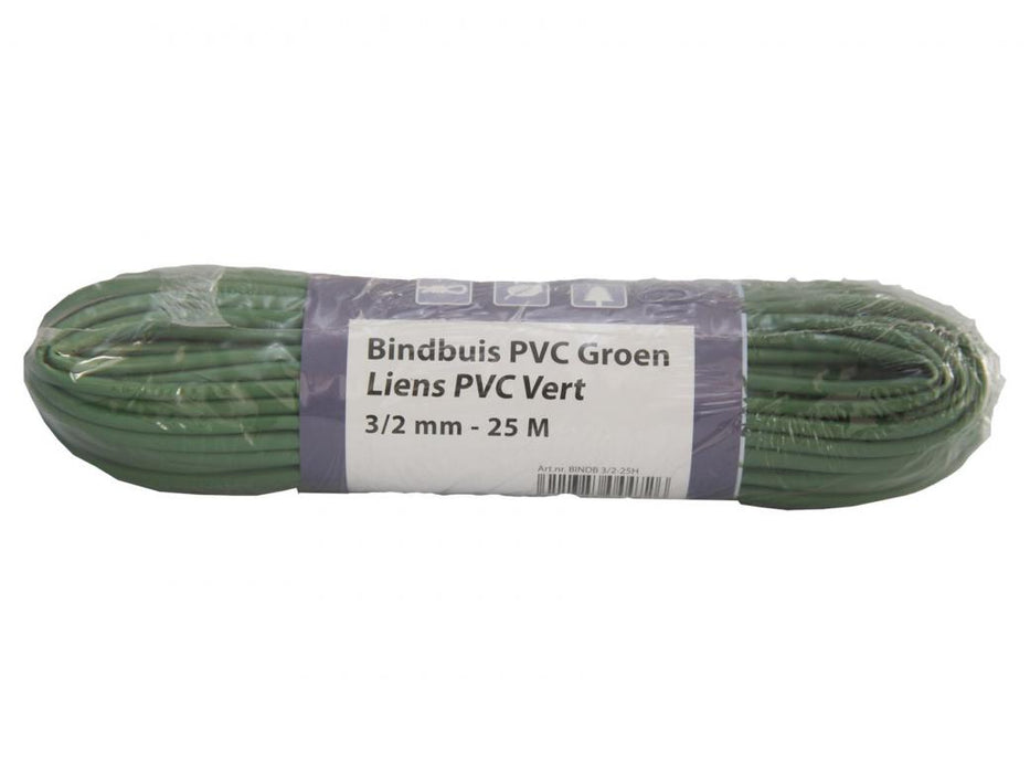 TUBE DE RELIURE PVC VERT 3/2MM-BRIN 25M