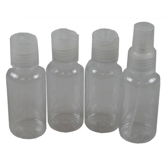 REISFLESJES SET 4 DLG