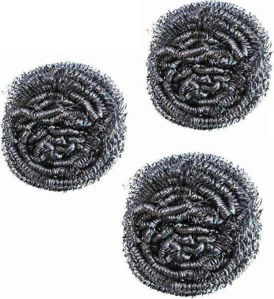 ÉPONGE À PONCER 3 PIÈCES INOX 15GR