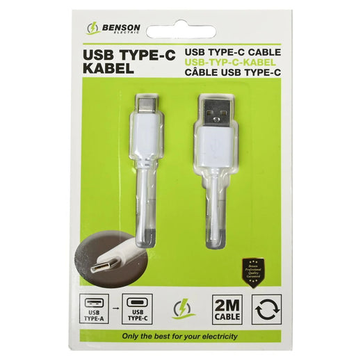 USB TYPE C KABEL 2 METER