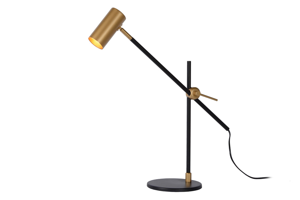 PHILINE BUREAULAMP GU10 5W ZWART / GOUD