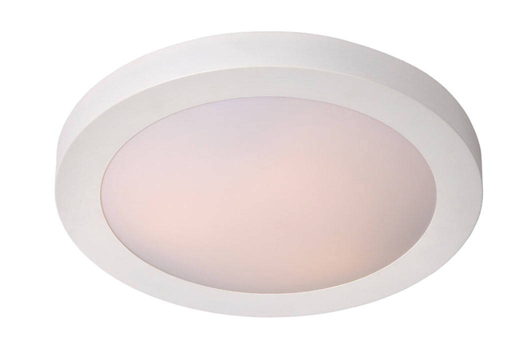 PLAFOND FRESH IP44 2XE27 D35CM BLANC