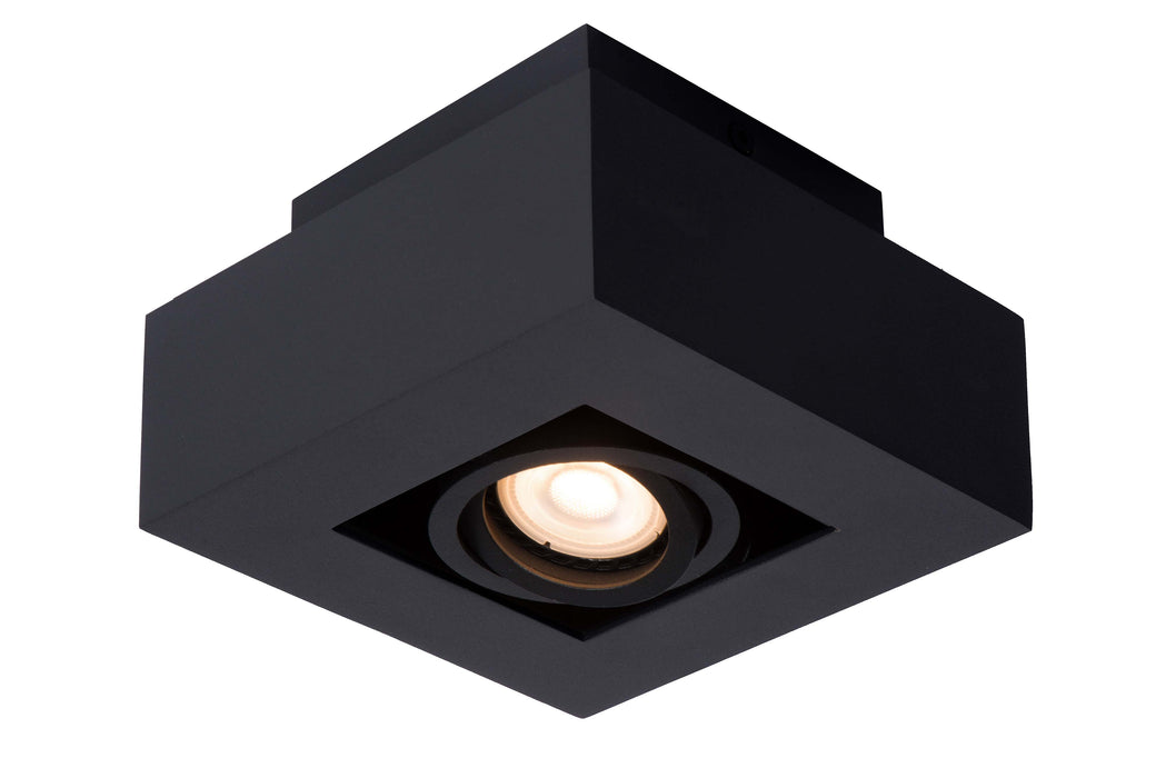 PLAFOND XIRAX 1XGU10/5W LED DTW NOIR