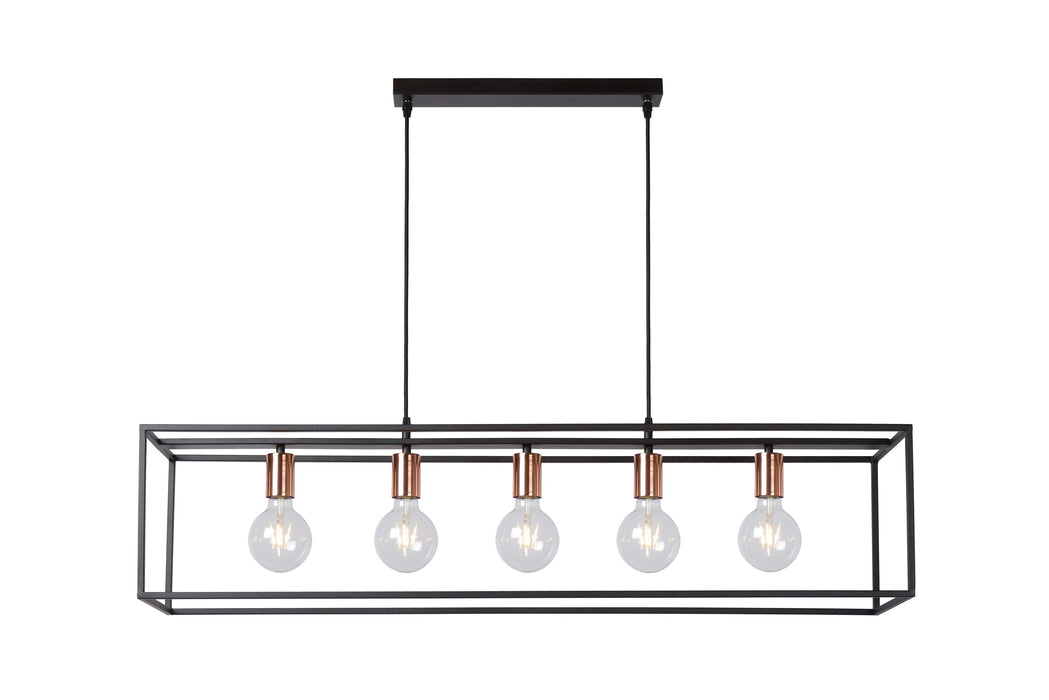 ARTHUR SUSPENSION 5XE27 25/25/110CM NOIR