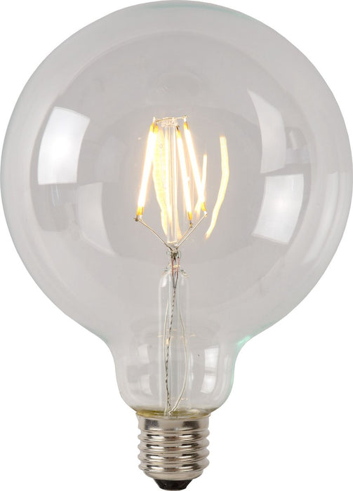 LAMP LED G125 FILAMENT LAMP E27 2700K TRANSPA