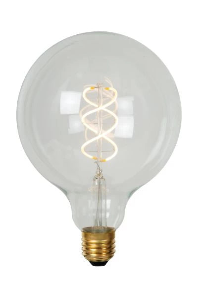 LUCIDE G125 - LAMPE À FILAMENT - Ø 12,5 CM - LED DIMB. - E27 - 1X5W