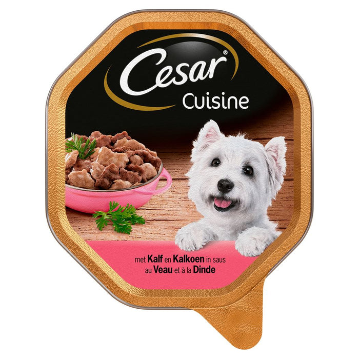 CESAR 150G CUISINE VEAU &amp; DINDE