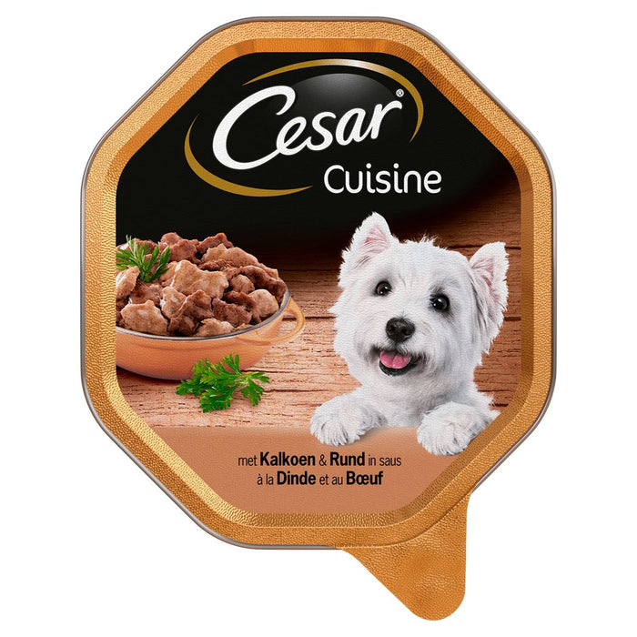 CESAR 150G CUISINE KALKOEN &#38; RUND