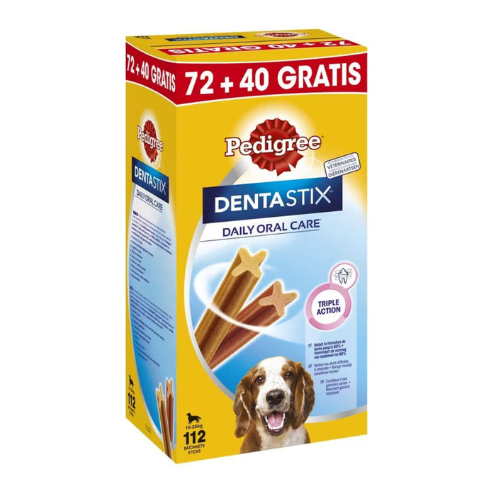 PEDIGREE DENTA 72+40 MEDIUM