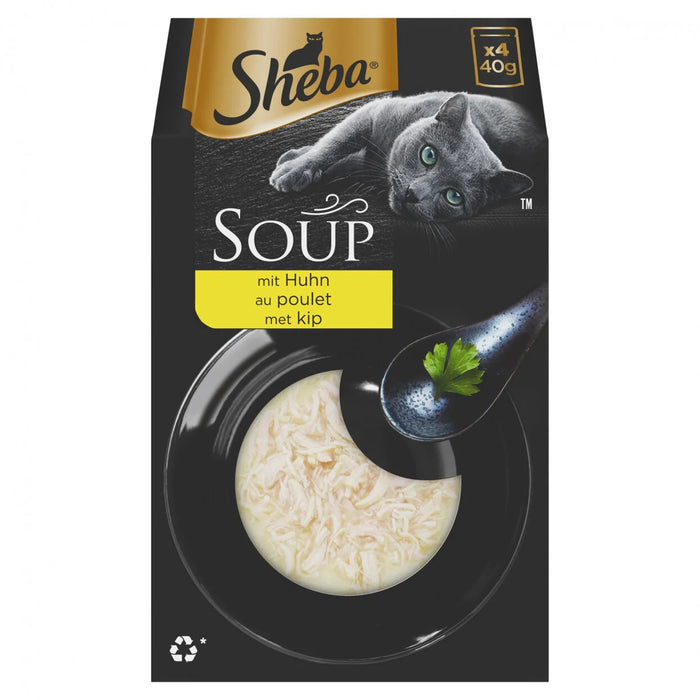 SHEBA 160G P SOUPE VRAIE SOUPE POULET