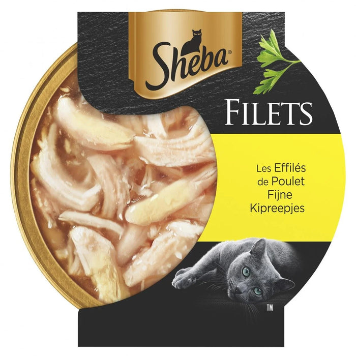 SHEBA 60G TRAY - REAL FILET CHICKEN