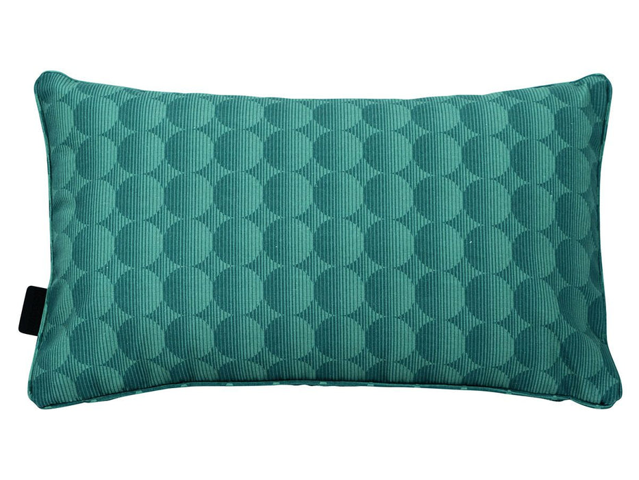 COUSSIN DÉCORATIF EXTÉRIEUR 50X30 MAIRO BLEU MER NATUREL