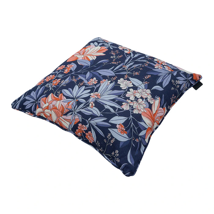 COUSSIN DÉCORATIF AVEC PASSEPOIL 50X50 MAXIME INDIGO