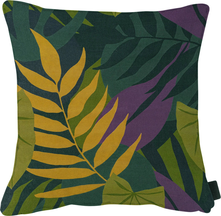 COUSSIN DÉCORATIF 50X50 AVEC PASSEPOIL VERT IVEN