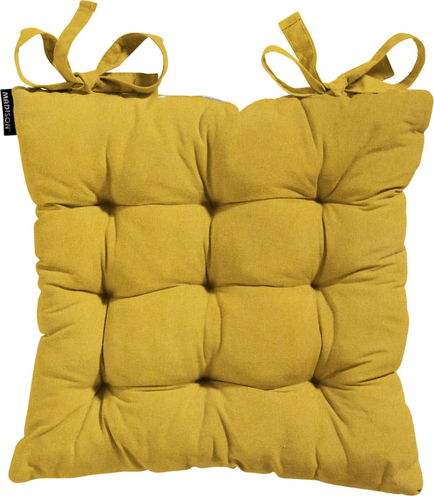 COUSSIN TOSCANE 46X46 PANAMA MOUTARDE