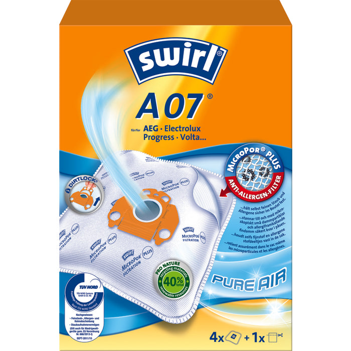 SAC ASPIRATEUR SWIRL A07/4 MP+