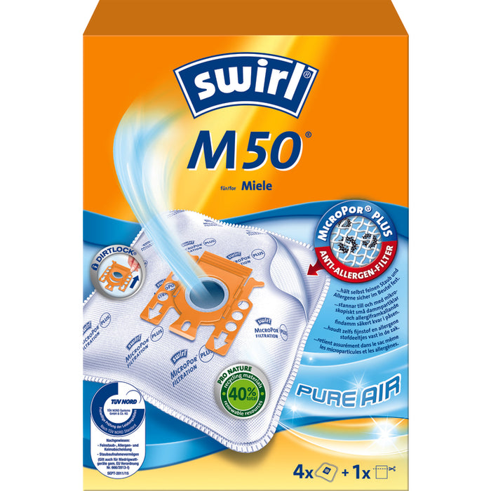 SAC ASPIRATEUR SWIRL M50/4 MP+
