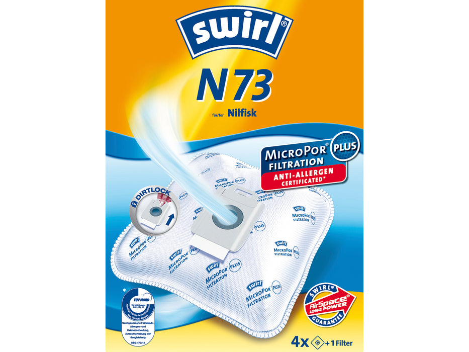 SAC ASPIRATEUR SWIRL N73/4 MP+