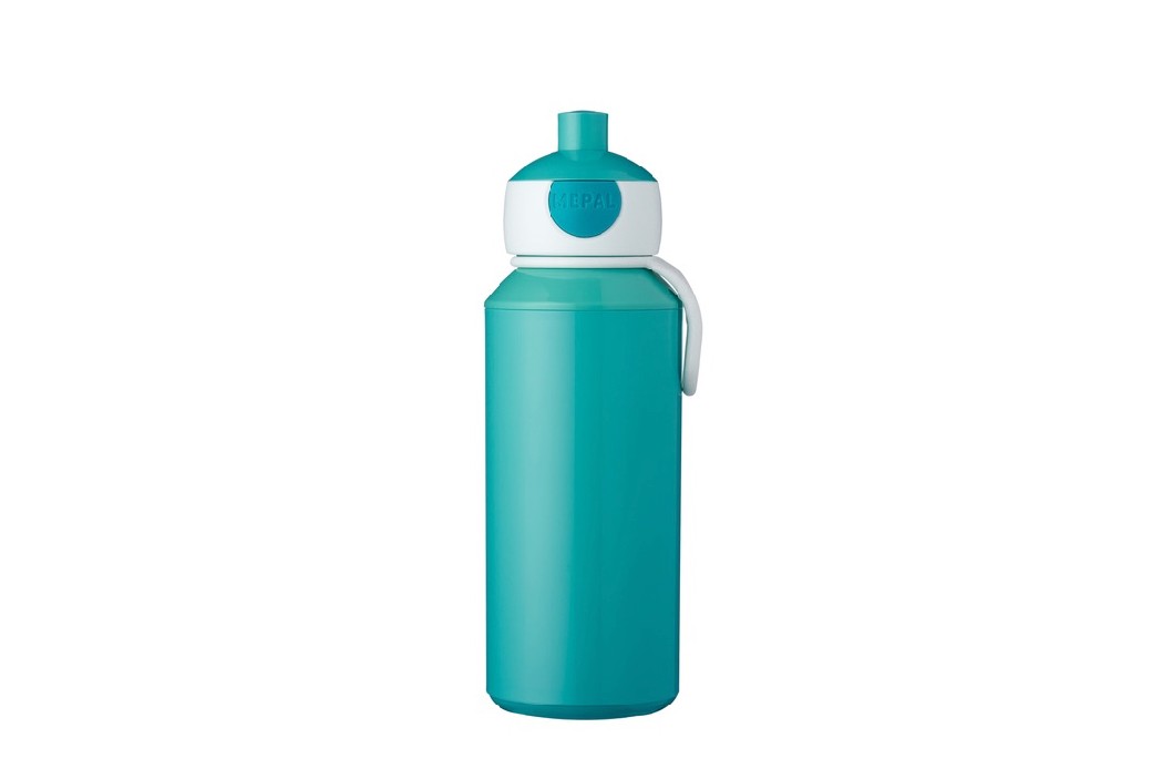 BOUTEILLE À BOISSON POP-UP CAMPUS 400 ML - TURQUOISE