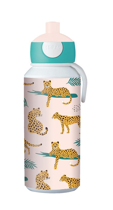 DRINKFLES POP-UP CAMPUS 400 ML - LEOPARD