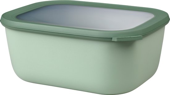 MULTIKOM CIRQULA RECHTHOEKIG 3000 ML - NORDIC SAGE