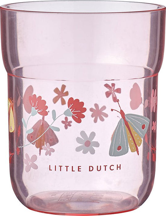 VERRE ENFANT MIO 250 ML - FLEURS &amp; PAPILLONS