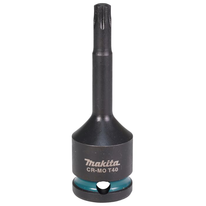 DOUILLE POUR EMBOUTS POWER 1/2'' TORX T40 L 78MM