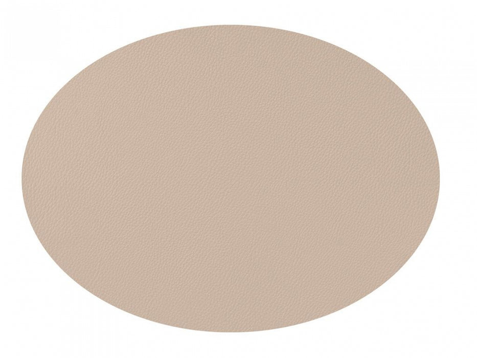 PLACEMAT TOGO, OVAAL, 33X45CM, TAUPE