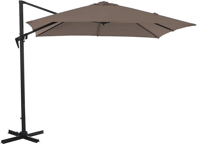 PARASOL 3X3M ROMA TAUPE