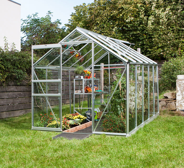 ALU GREENHOUSE 242X177X195CM (OPGELET 2 DOZEN)