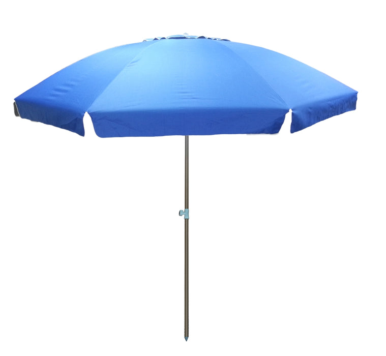 STRANDPARASOL 2.4M BLAUW