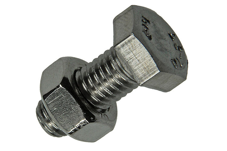 BOULON DE TARAUDE F5 + ÉCROU M8 X 20 MM INOX A2