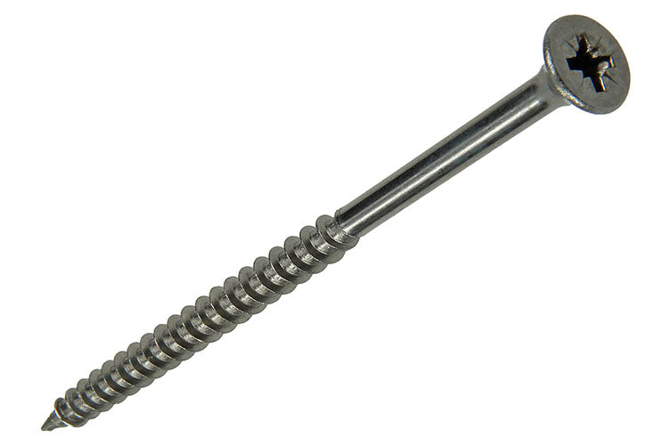 M5-SPAANPLAATSCHROEF VZ KOP 5,0 X 80 MM INOX A2