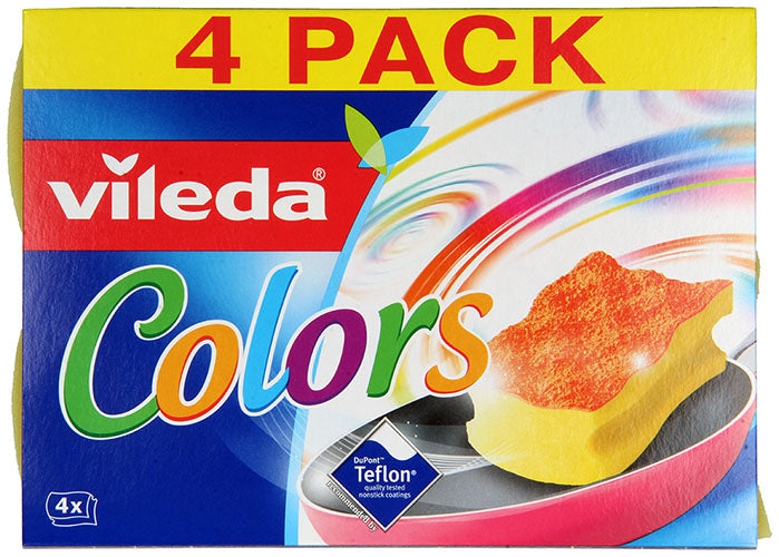 ÉPONGES À PONCER COULEURS 4PC