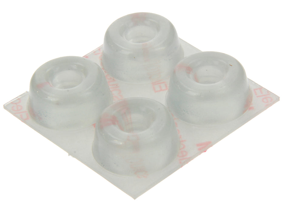 4PCS CAPUCHON ANTIDÉRAPANT TRANSP 20MM