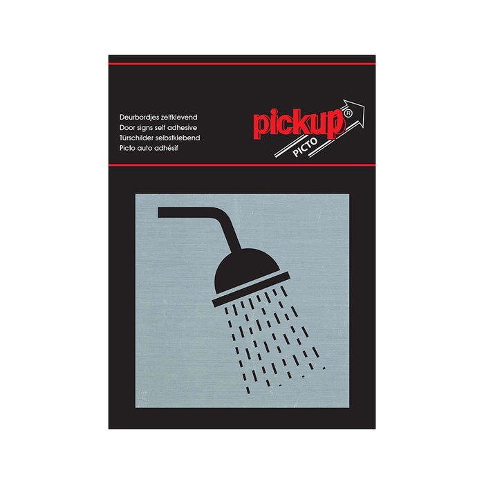 PU SIGN DOUCHE ALULOOK 80X80 MM ZLFKL