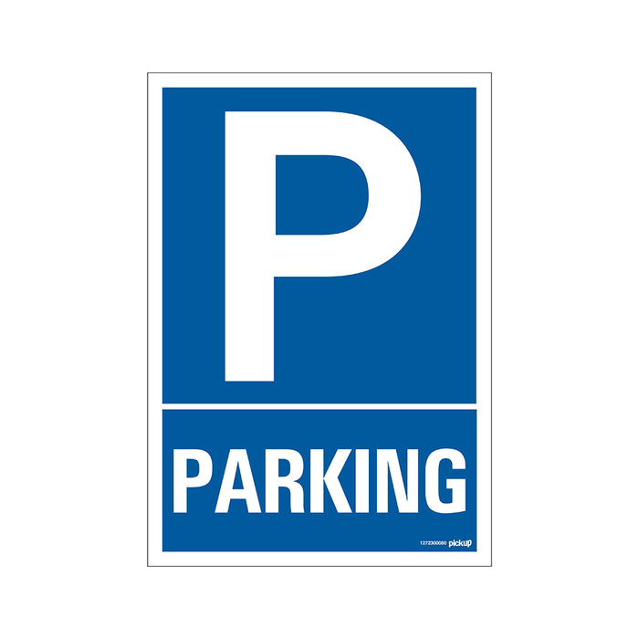 PU SIGNAL P PARKING 230X330 MM