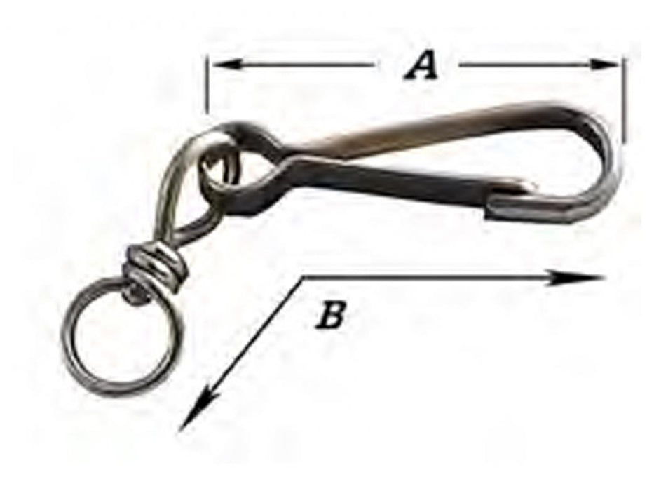 MUSKETIERHAK SIMPLEX NIKKEL (PER STUK)