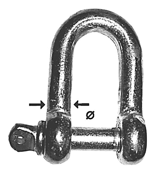 KELVEN, RECHT, VERZINKT 14 MM