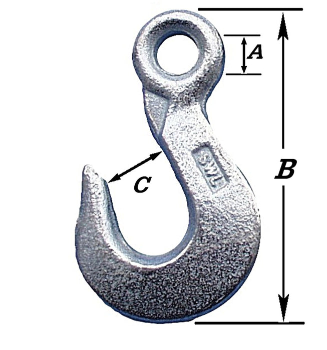 LASTHAKEN,Z.KLEP, VERZINKT 250KG
