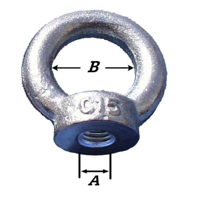 RINGMOEREN, VERZINKT M10