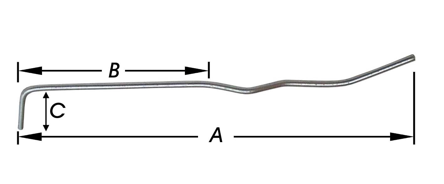 25 ANCRAGES DE CAVITÉ + COLVE D'EAU TAILLE 3,6X180MM